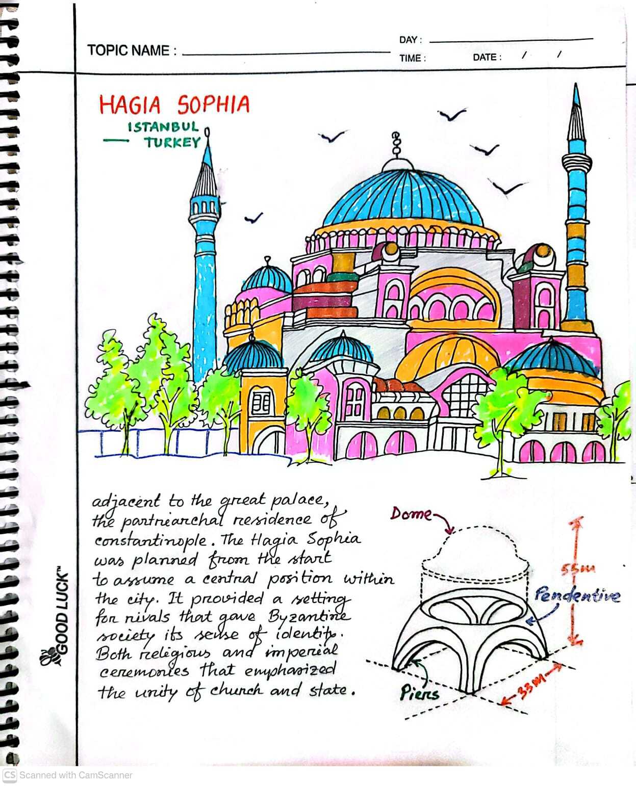 Multilingual handwritten document sample